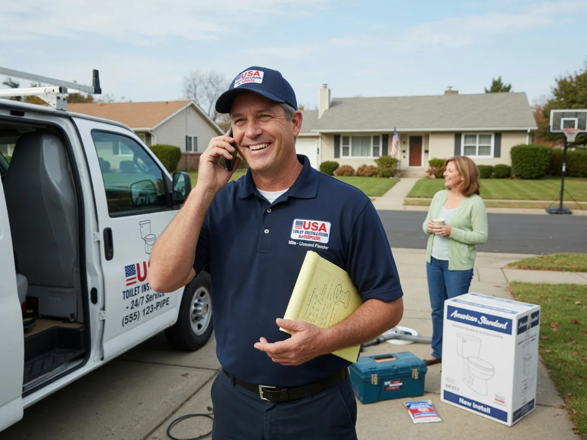 Toilet Installation Shipshewana, IN FAQs